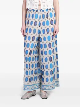 HOLY CAFTAN: Светлые брюки 