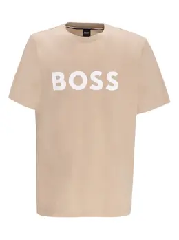BOSS: Футболка с принтом 