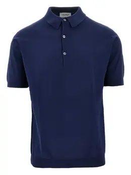 John Smedley: Синее поло 