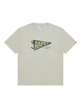 AAPE BY *A BATHING APE®: Хлопковая футболка 
