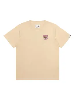 AAPE BY *A BATHING APE®: Белая футболка 