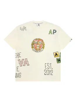 AAPE BY *A BATHING APE®: Хлопковая футболка 