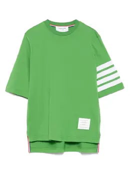 Thom Browne: Футболка  4-Bar в полоску