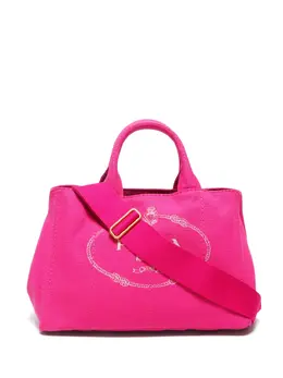 Prada Pre-Owned: Розовая сумка-шоппер 