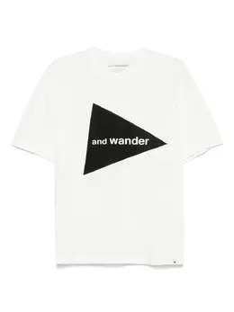 and Wander: Футболка с принтом 
