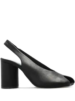 MM6 Maison Margiela: Чёрные туфли 