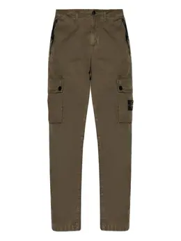 Stone Island: Брюки  Compass цвета хаки