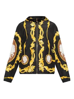 Versace: Куртка с капюшоном 