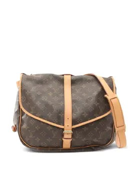 Louis Vuitton Pre-Owned: Коричневая сумка 