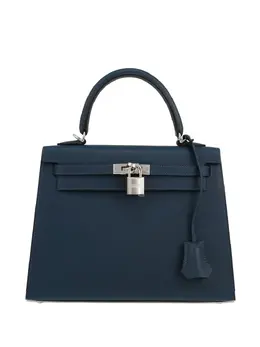 Hermès Pre-Owned: Голубая сумка 