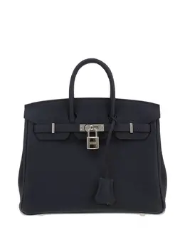 Hermès Pre-Owned: Голубая сумка-шоппер 