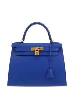 Hermès Pre-Owned: Голубая сумка 