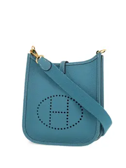 Hermès Pre-Owned: Голубая сумка 
