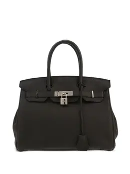 Hermès Pre-Owned: Чёрная сумка 