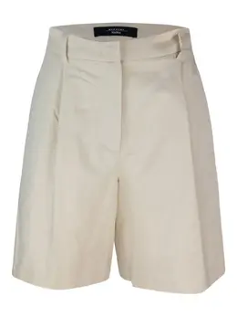 Weekend Max Mara: Бежевые шорты 