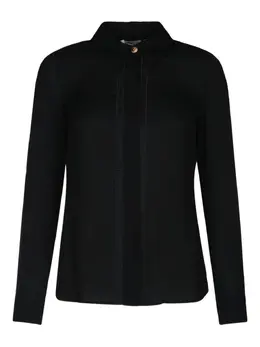 Elisabetta Franchi: Чёрная рубашка 