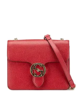 Gucci Pre-Owned: Красная сумка через плечо 