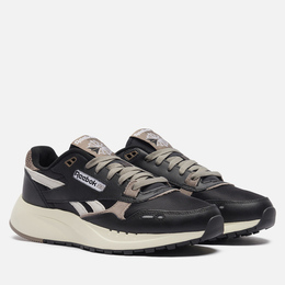 Reebok: Чёрные кроссовки  Classic Leather