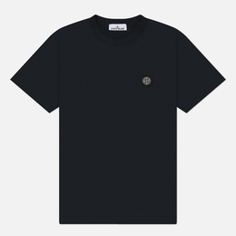 Stone Island: Синяя футболка  Compass