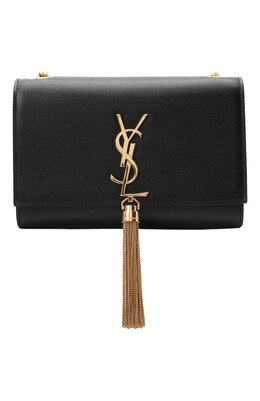 Saint Laurent: Чёрная сумка  Kate Small