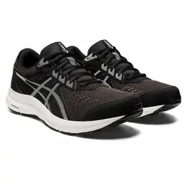 ASICS: Чёрные кроссовки  Gel-Contend 8