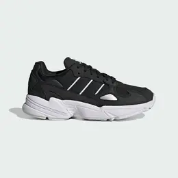 adidas: Чёрные кроссовки  Falcon