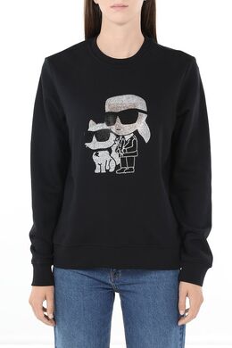 Karl Lagerfeld: Хлопковый свитшот 