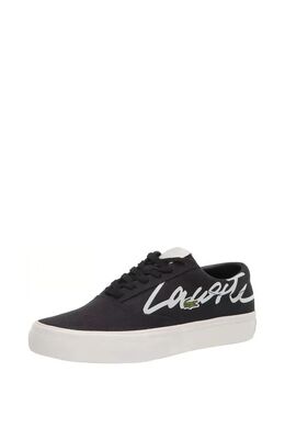 Lacoste: Чёрные кеды 