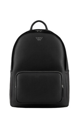 EMPORIO ARMANI: Чёрный рюкзак 