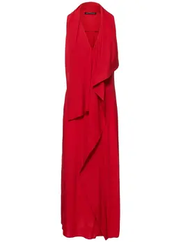 YOHJI YAMAMOTO: Платье без рукава 