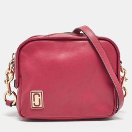 Marc Jacobs: Розовая сумка через плечо  The