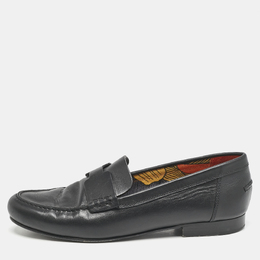 Hermes: Чёрные лоферы 