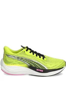 PUMA: Зелёные кроссовки  Running