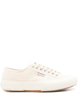 Superga: Бежевые кроссовки 