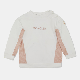 Moncler: Белый свитшот 