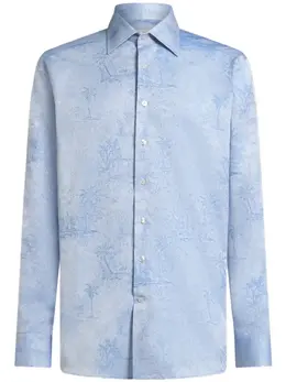 ETRO: Жаккардовая рубашка 