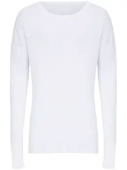 MM6 Maison Margiela: Белый свитер 