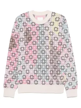 Givenchy: Жаккардовый свитер  4G