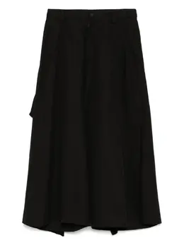 Yohji Yamamoto: Брюки с защипами 