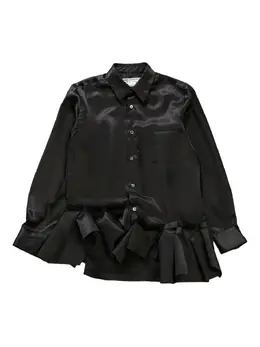 Comme Des Garçons Comme Des Garçons: Атласная рубашка 