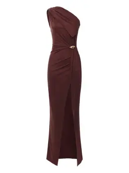 Elisabetta Franchi: Драпированное платье 