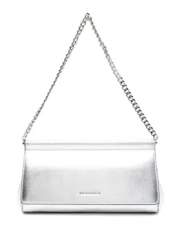 Michael Michael Kors: Серебристая сумка 