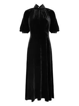 Temperley London: Бархатное платье 