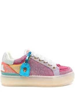 Kurt Geiger London: Розовые кроссовки 