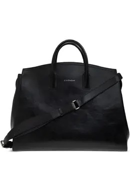 Givenchy: Чёрная сумка-шоппер 