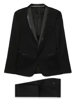 Corneliani: Чёрный костюм 