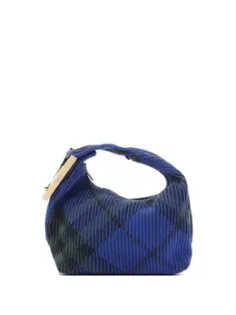 Burberry Pre-Owned: Голубая сумка-шоппер 