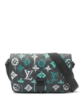 Louis Vuitton Pre-Owned: Чёрная сумка 