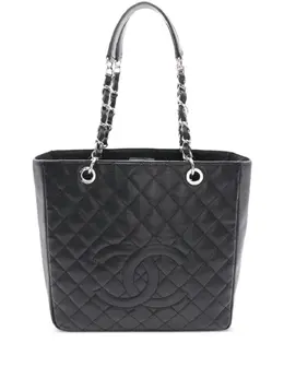 CHANEL Pre-Owned: Чёрная сумка 