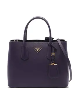 Prada Pre-Owned: Фиолетовая сумка 